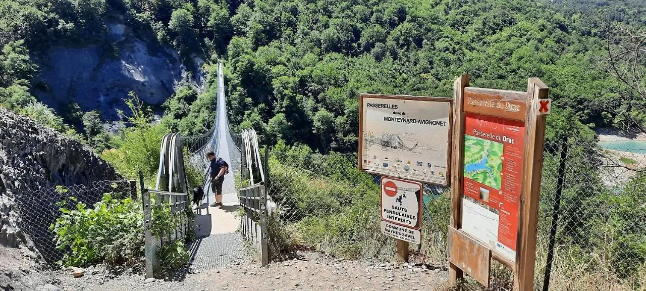 펜션 Le Gite Des Vagabonds Chichilianne